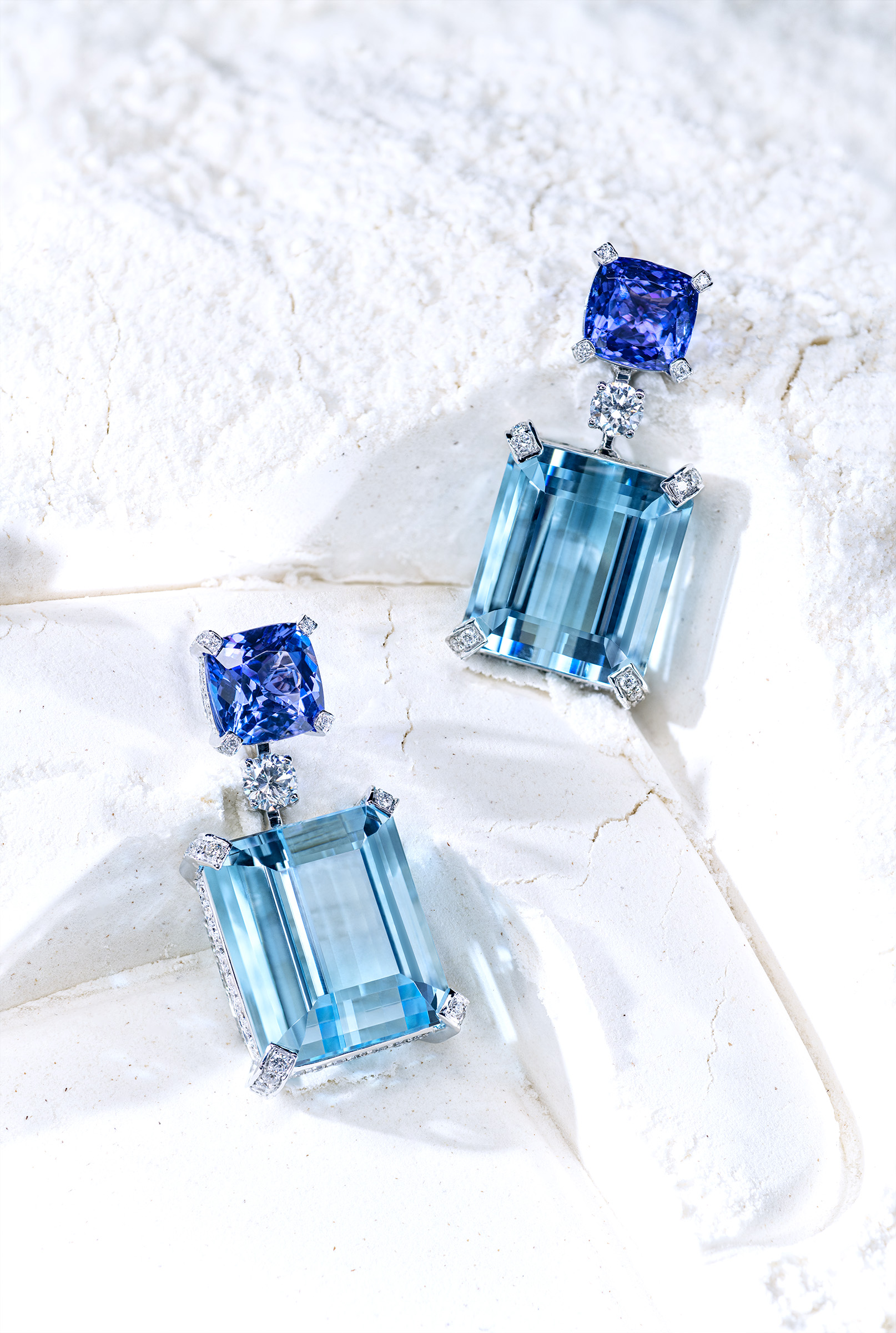 Diamonds & Blue Sapphires